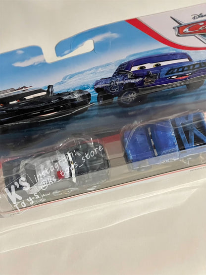 Disney Pixar Cars 1:55 2-Pack APB and Broadside - Thunder Hollow Series - BNIP