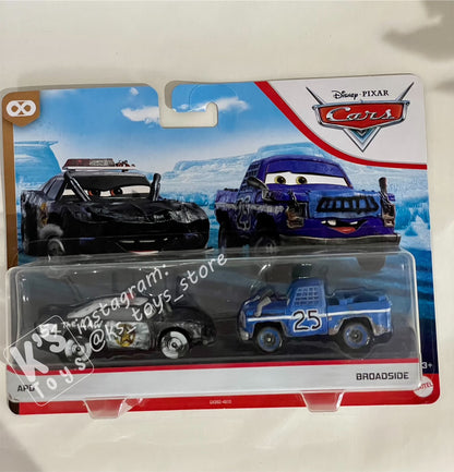 Disney Pixar Cars 1:55 2-Pack APB and Broadside - Thunder Hollow Series - BNIP