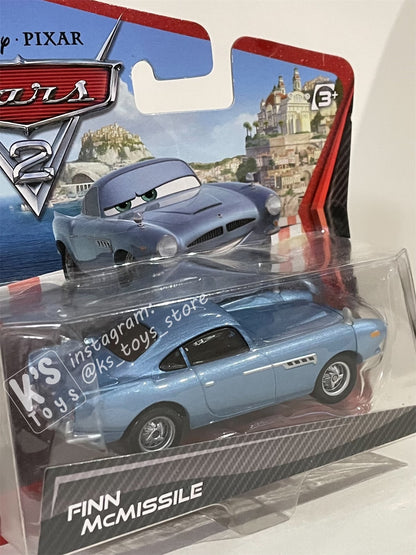 DISNEY PIXAR CARS "FINN MCMISSILE" SHORT CARD CARS 2 - BNIP