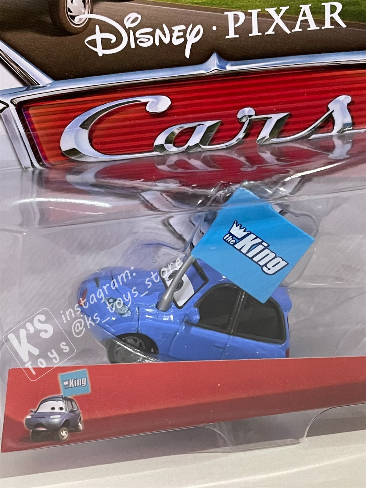 DISNEY PIXAR CARS "MATTHEW “TRUE BLUE” McCREW" RSN SERIES - BNIP