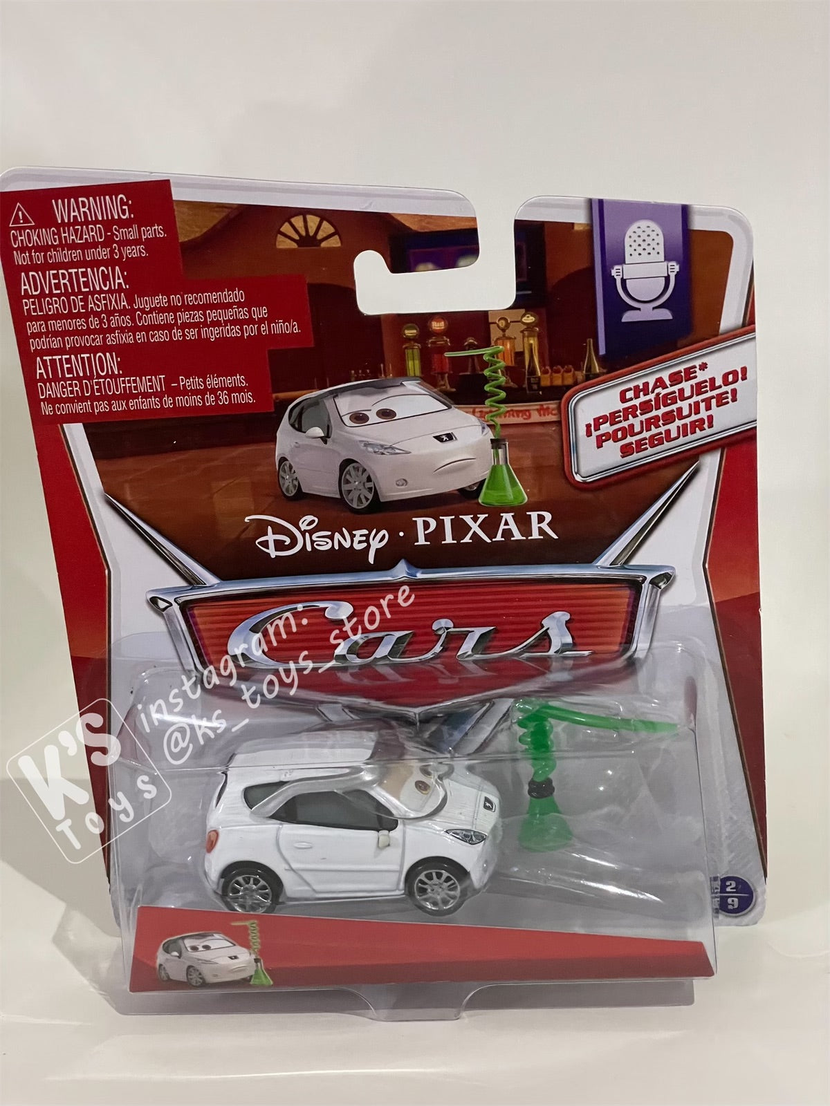 DISNEY PIXAR CARS BY MATTEL, LEE RACE - BNIP