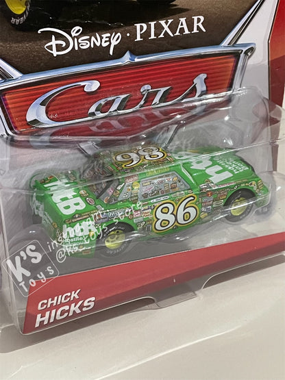 DISNEY PIXAR CARS BY MATTEL, CHICK HICK - PISTON CUP SERIES - BNIP