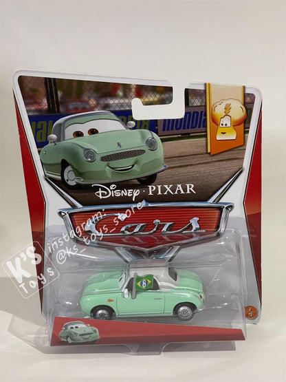 DISNEY PIXAR CARS BY MATTEL, DENISE BEAM (UNIBODY) - RACE FANS SERIES - BNIP