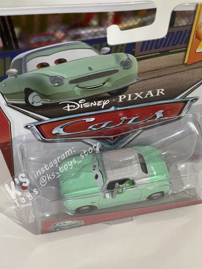 DISNEY PIXAR CARS BY MATTEL, DENISE BEAM (UNIBODY) - RACE FANS SERIES - BNIP