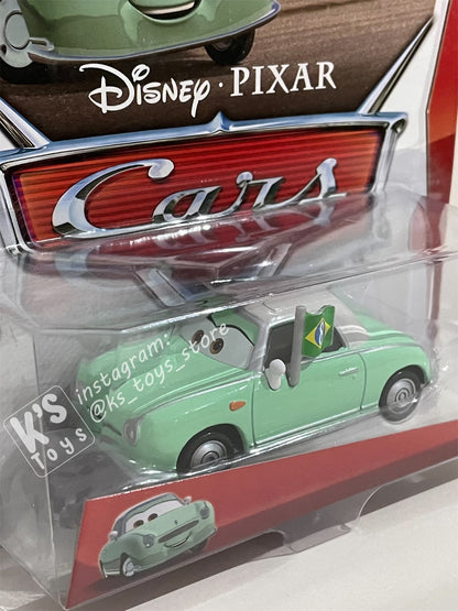 DISNEY PIXAR CARS BY MATTEL, DENISE BEAM (UNIBODY) - RACE FANS SERIES - BNIP