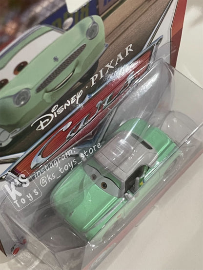 DISNEY PIXAR CARS BY MATTEL, DENISE BEAM (UNIBODY) - RACE FANS SERIES - BNIP