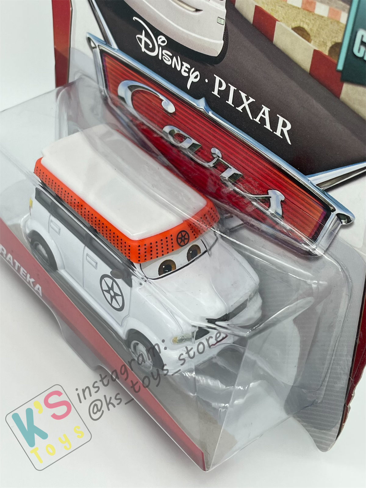 DISNEY PIXAR CARS BY MATTEL 1:55, CARATEKA - SUPER CHASE SERIES - BNIP