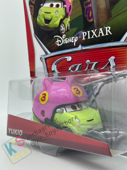 DISNEY PIXAR CARS BY MATTEL 1:55,YUKIO - SUPER CHASE SERIES - BNIP