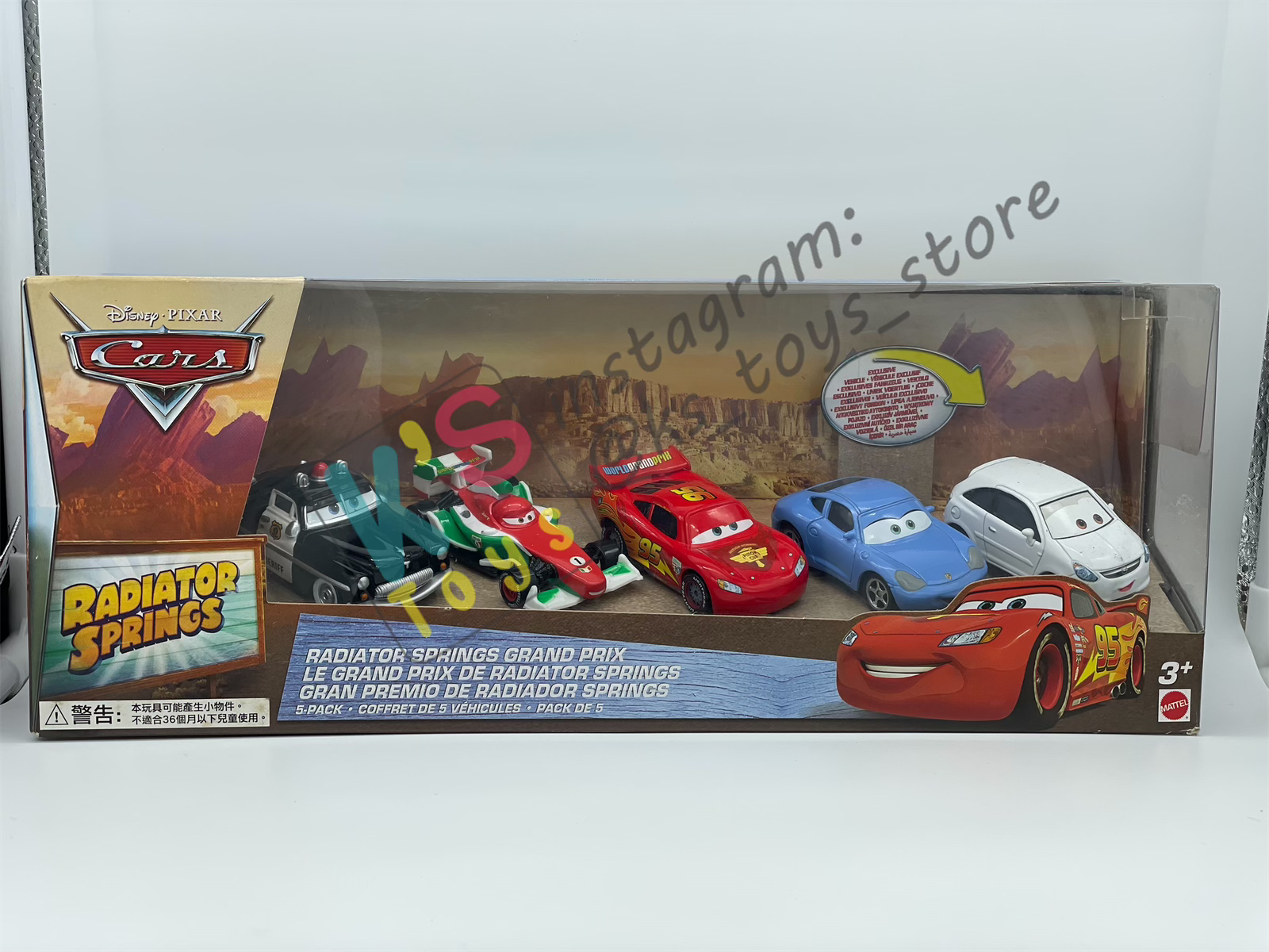 Gift Set Disney Pixar Cars 1:55 - 5 PACK GIFT SET RADIATOR SPRINGS