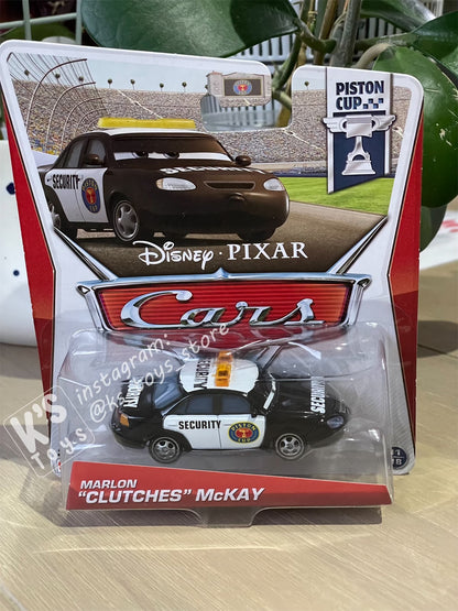 DISNEY PIXAR CARS "MARLON “CLUTCHES” McKAY" PISTON CUP RACERS - BNIP