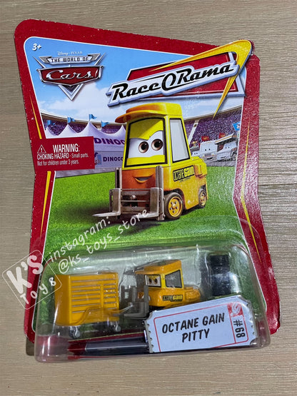 DISNEY PIXAR CARS BY MATTEL, OCTANE GAIN PITTY #68 - RACE ORAMA - BNIP