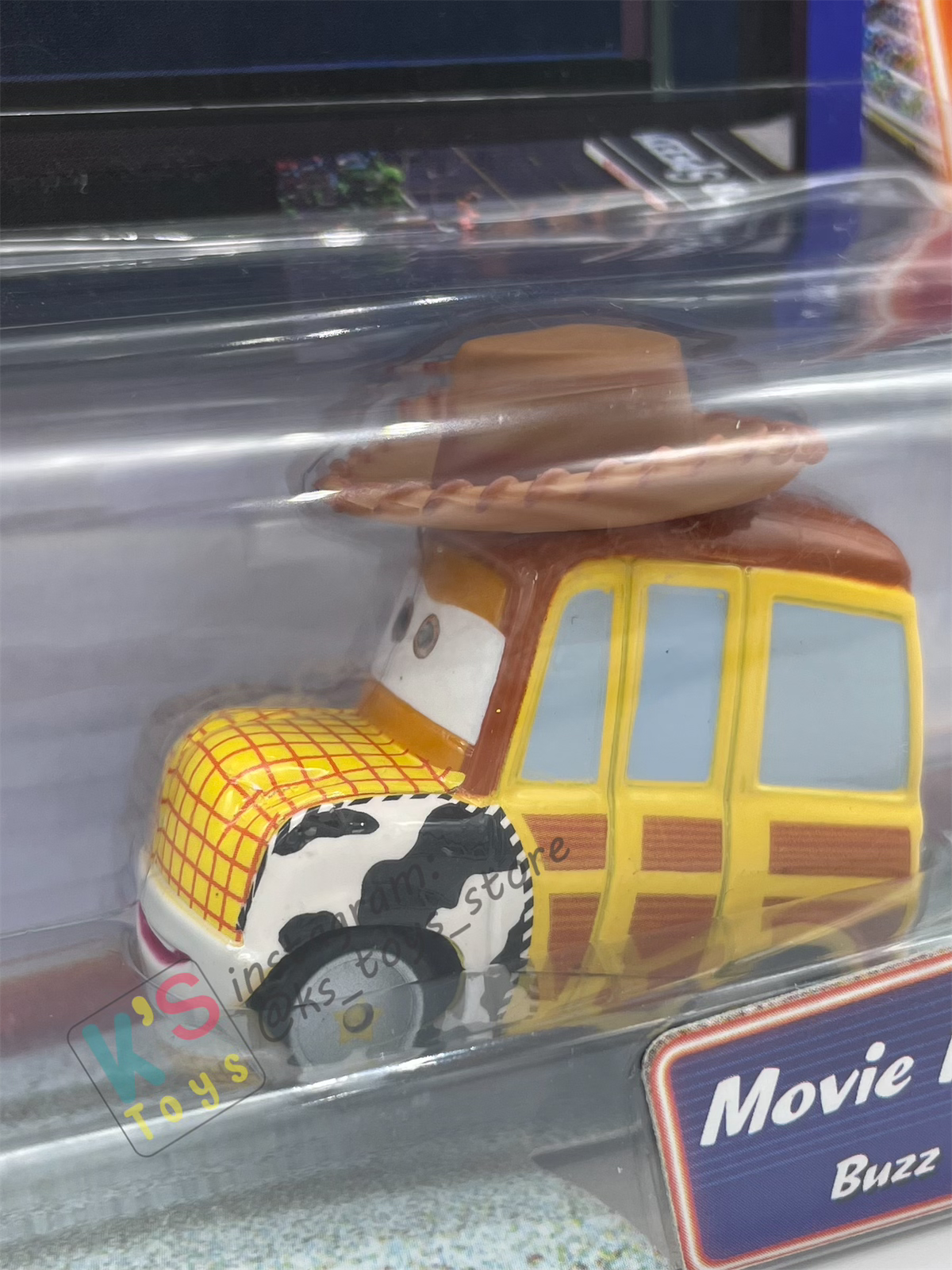 Disney Pixar Cars 1:55 by Mattel 2-Pack Movie Moments, BUZZ & WOODY - Supercharged - BNIP