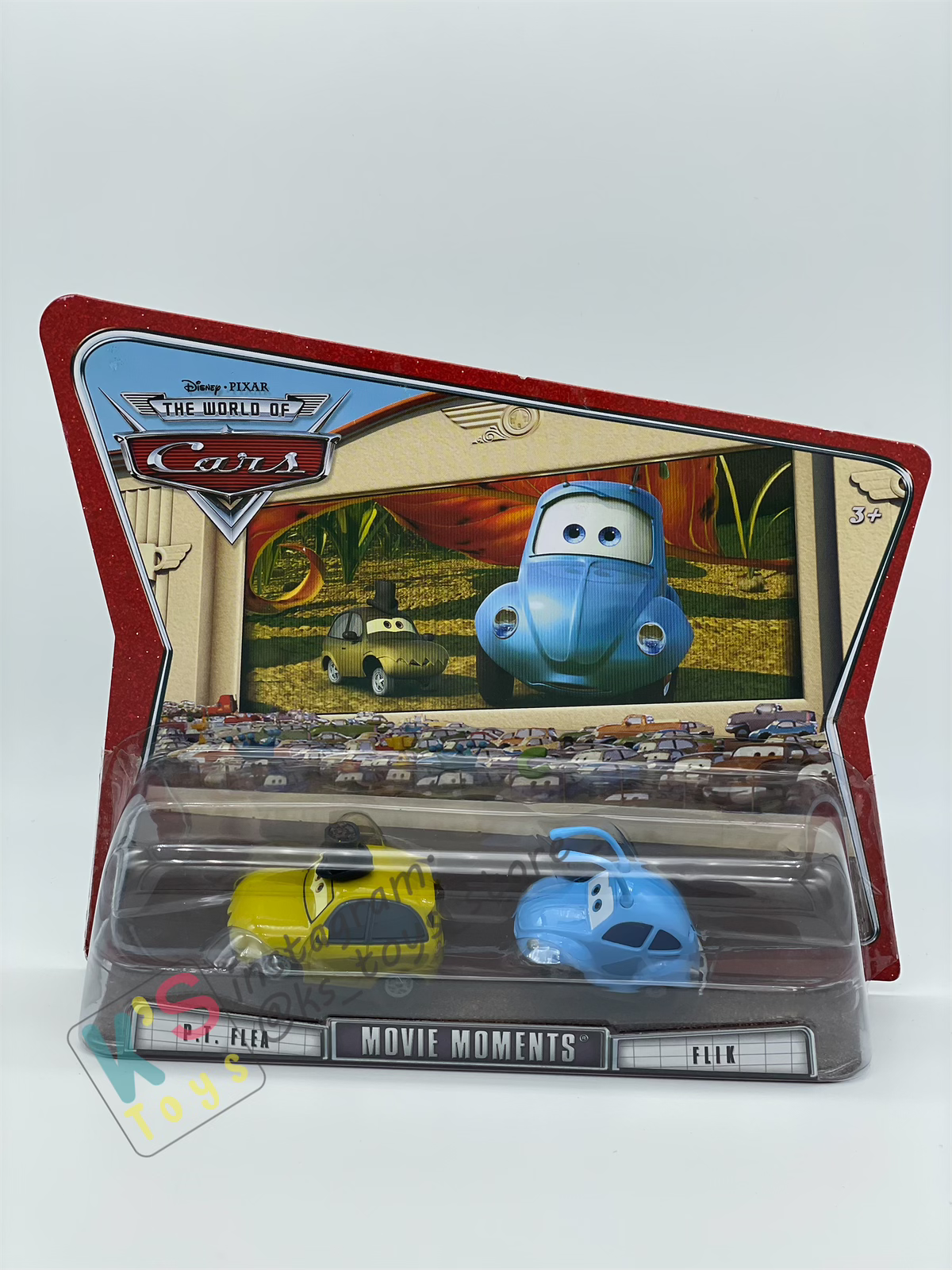 Disney Pixar Cars 1:55 by Mattel 2-Pack Movie Moments, P.T. FLEA & FLIK - BNIP