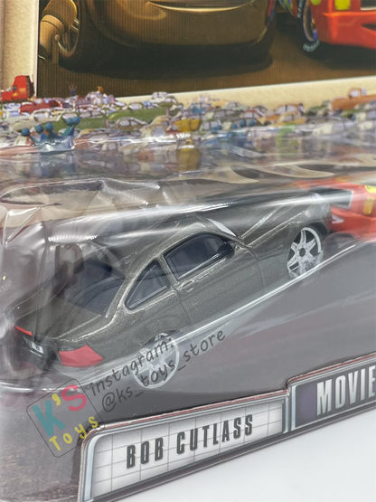 Disney Pixar Cars 1:55 by Mattel 2-Pack MOVIE MOMENTS, BOB CUTLASS AND DARRELL CARTRIP - BNIP