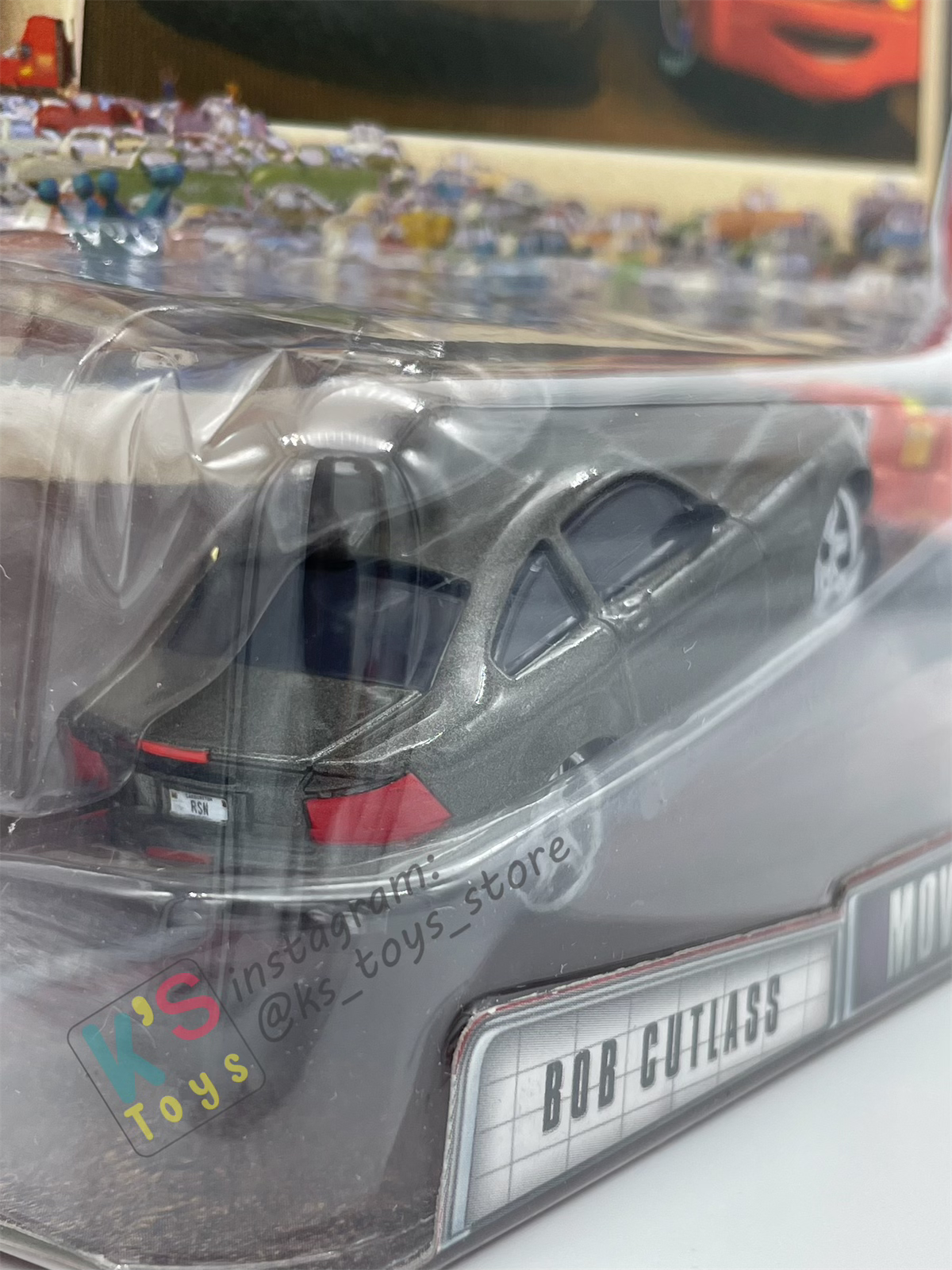 Disney Pixar Cars 1:55 by Mattel 2-Pack MOVIE MOMENTS, BOB CUTLASS AND DARRELL CARTRIP - BNIP