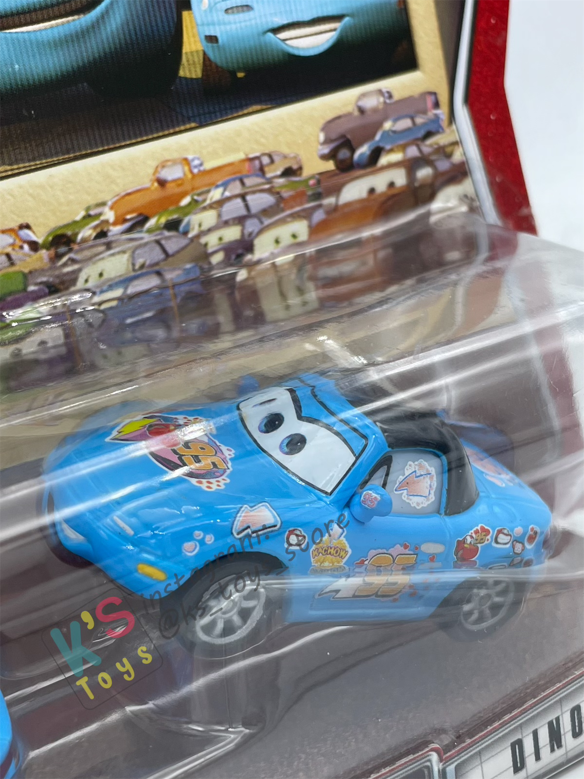 Disney Pixar Cars 1:55 by Mattel 2-Pack MOVIE MOMENTS, DINOCO MIA & DINOCO TIA - BNIP