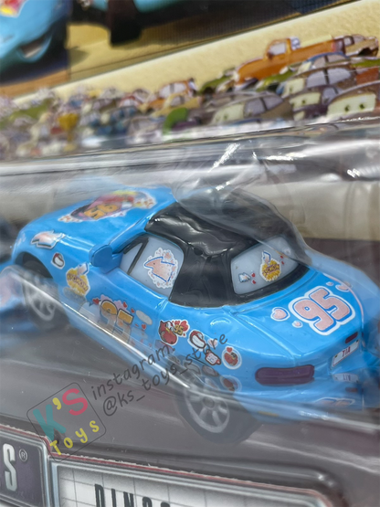 Disney Pixar Cars 1:55 by Mattel 2-Pack MOVIE MOMENTS, DINOCO MIA & DINOCO TIA - BNIP