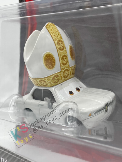 DELUXE DISNEY PIXAR CARS BY MATTEL, POPE PINION IV - DELUXE CARS 2 - BNIP