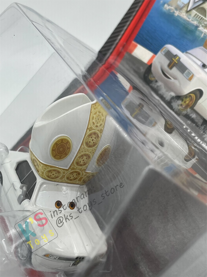 DELUXE DISNEY PIXAR CARS BY MATTEL, POPE PINION IV - DELUXE CARS 2 - BNIP