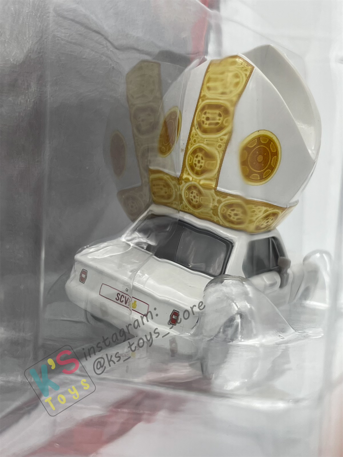 DELUXE DISNEY PIXAR CARS BY MATTEL, POPE PINION IV - DELUXE CARS 2 - BNIP