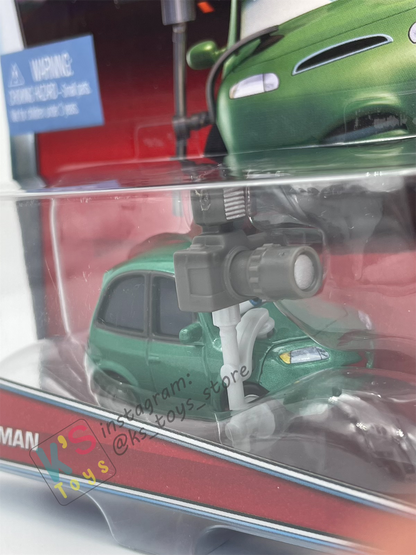 DISNEY PIXAR CARS BY MATTEL - "DASH BOARDMAN" LOST AND FOUND SERIES - BNIP