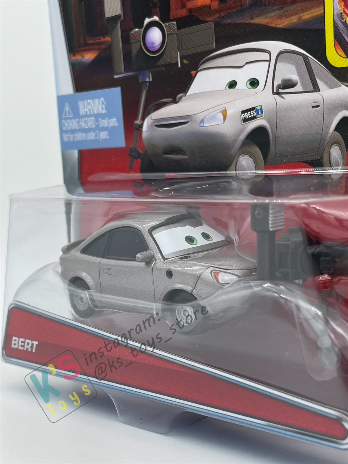 DISNEY PIXAR CARS BY MATTEL - "BERT" LOST AND FOUND SERIES - BNIP