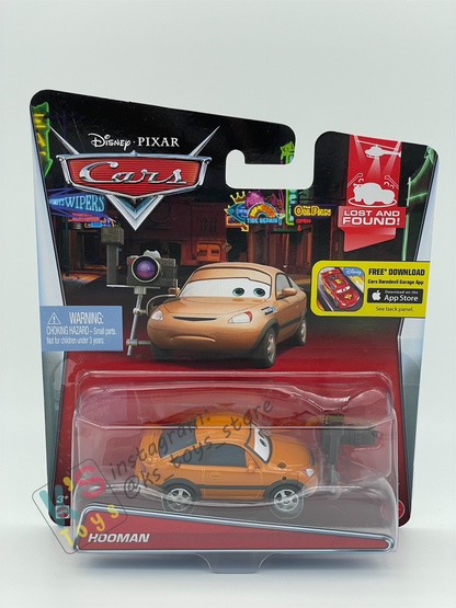 DISNEY PIXAR CARS BY MATTEL, HOOMAN - LOST AND FOUND SERIES - BNIP