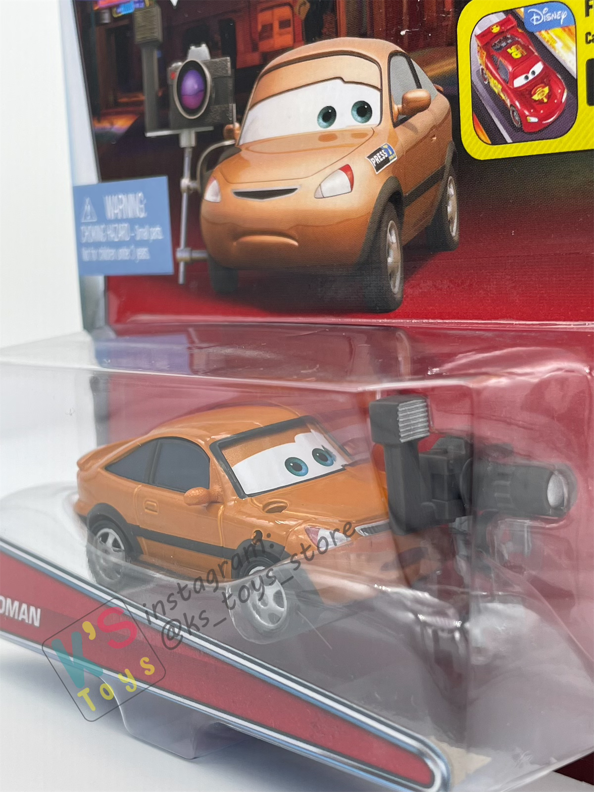 DISNEY PIXAR CARS BY MATTEL, HOOMAN - LOST AND FOUND SERIES - BNIP