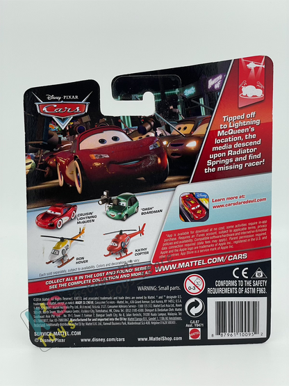 DISNEY PIXAR CARS BY MATTEL, HOOMAN - LOST AND FOUND SERIES - BNIP