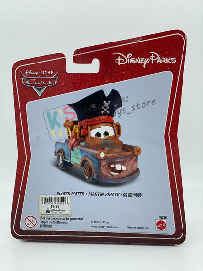 EXCLUSIVE DISNEY PARKS RELEASED DISNEY PIXAR CARS "PIRATE MATER" - BNIP - READ DESCRIPTION!!