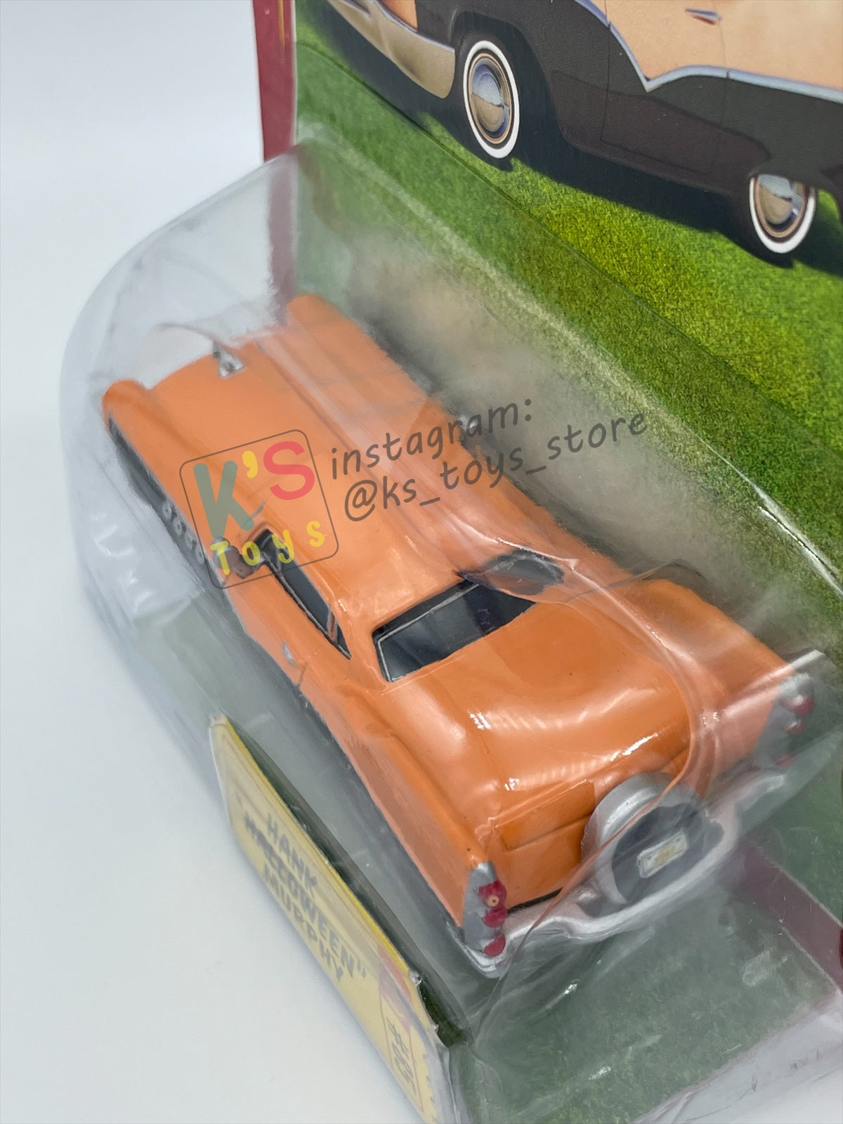 DISNEY PIXAR CARS BY MATTEL, HANK "HALLOWEEN" MURPHY - RACE ORAMA SERIES - BNIP