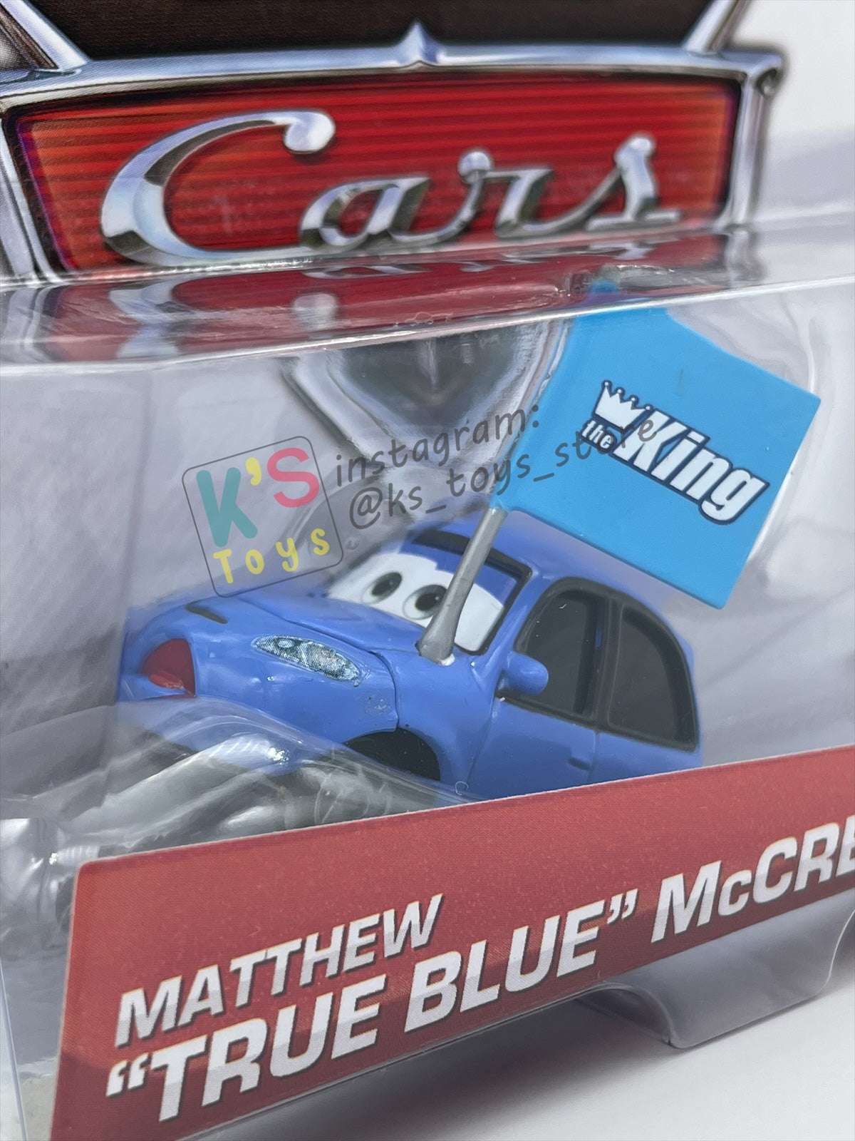 DISNEY PIXAR CARS "MATTHEW “TRUE BLUE” McCREW" RSN SERIES - BNIP