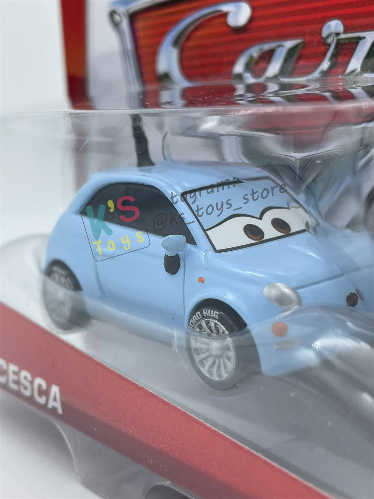 DISNEY PIXAR CARS 1:55 BY MATTEL, FRANCESCA - FESTIVAL ITALIANO SERIES - BNIP