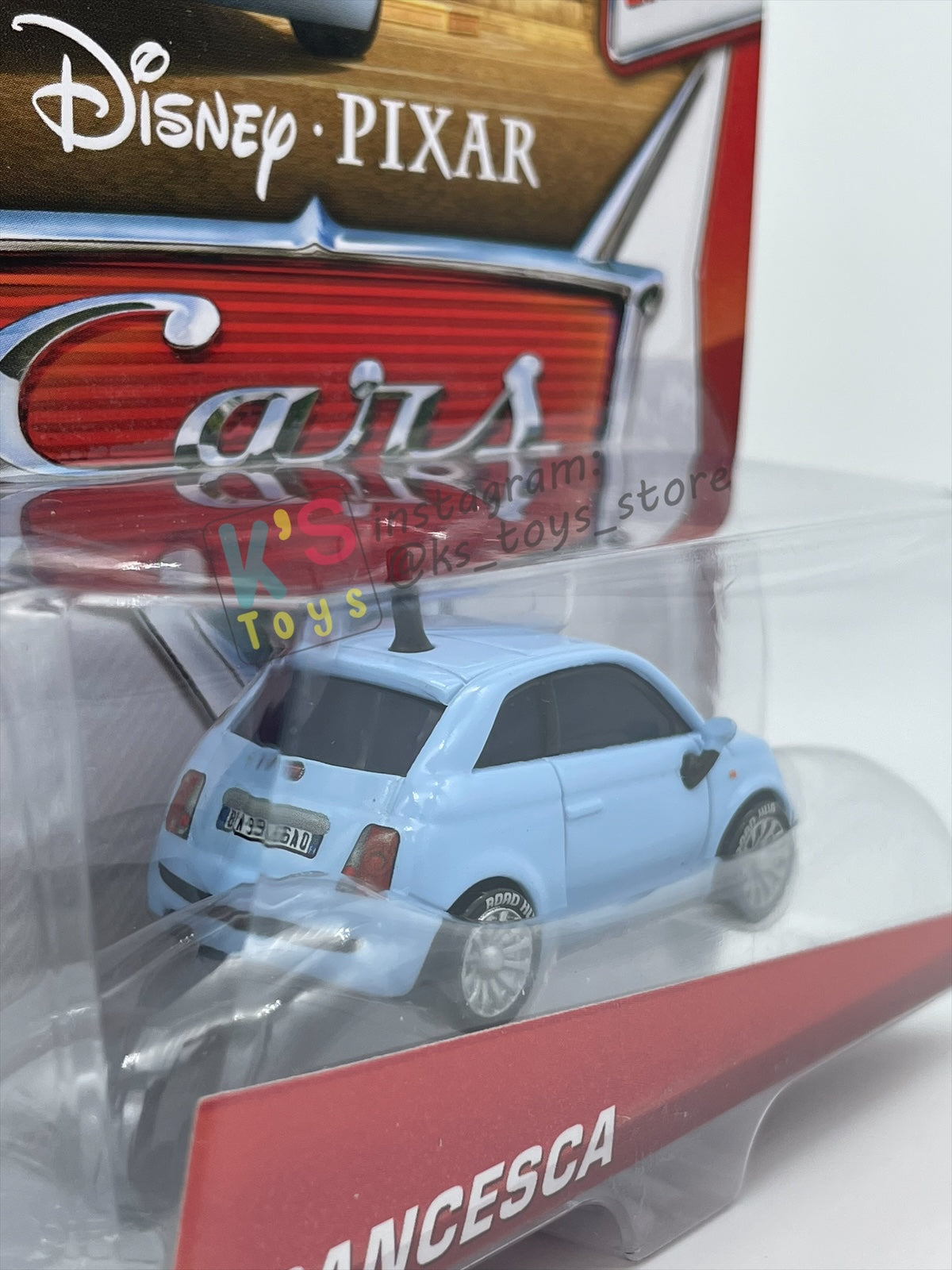 DISNEY PIXAR CARS 1:55 BY MATTEL, FRANCESCA - FESTIVAL ITALIANO SERIES - BNIP