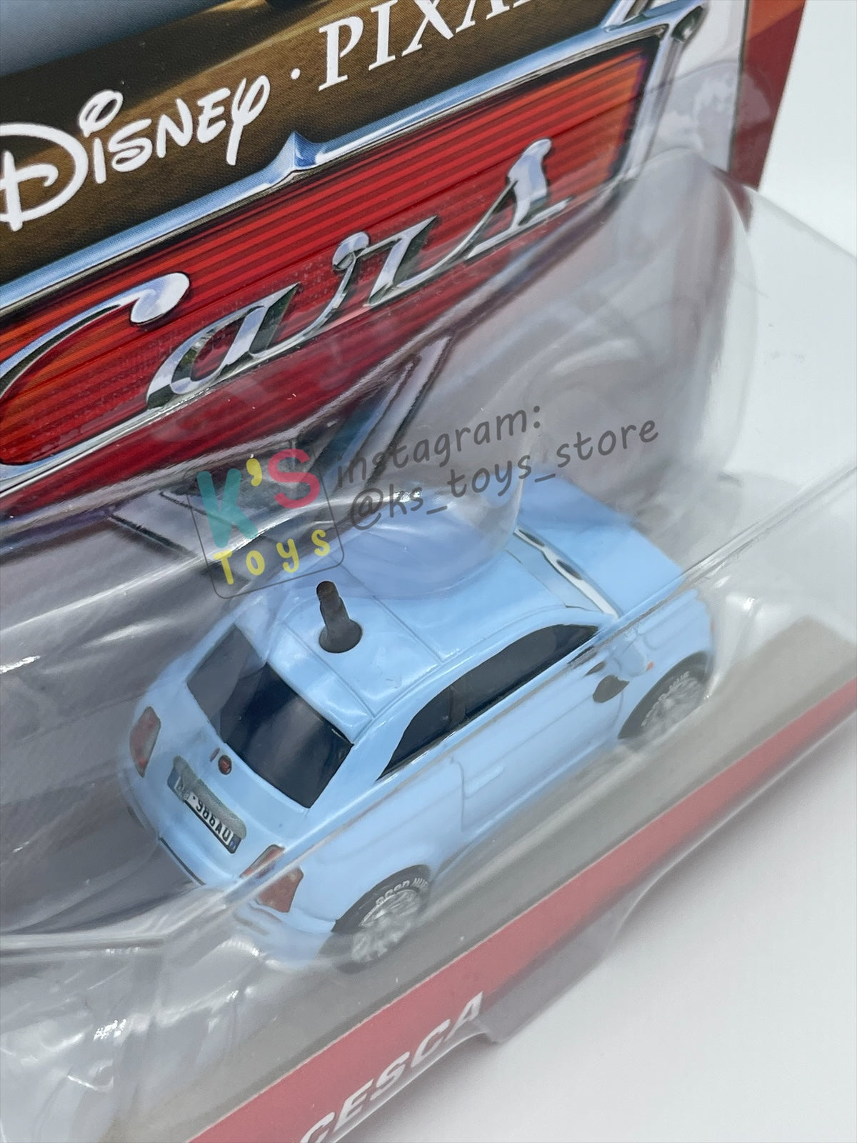 DISNEY PIXAR CARS 1:55 BY MATTEL, FRANCESCA - FESTIVAL ITALIANO SERIES - BNIP