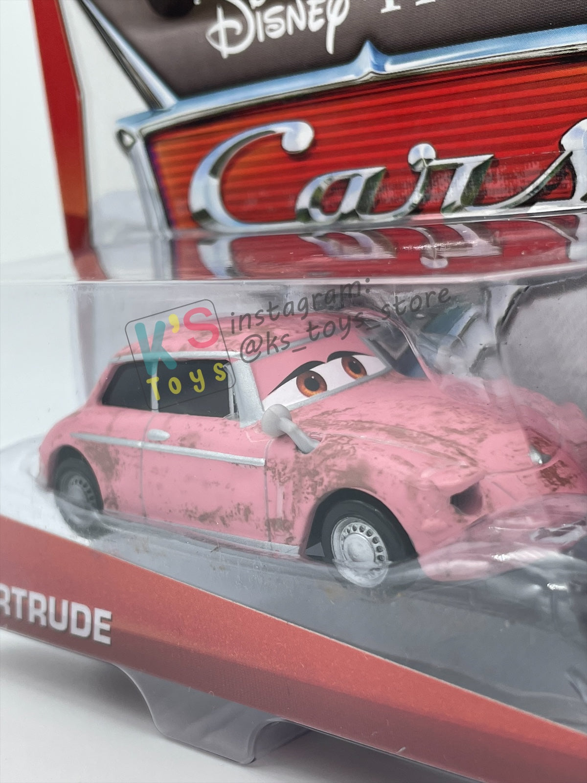 DISNEY PIXAR CARS "GEARTRUDE" PARIS TOUR SERIES - BNIP