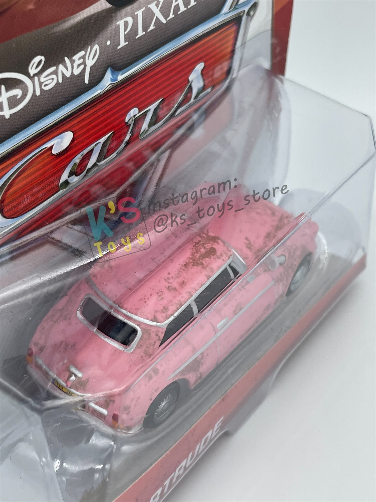 DISNEY PIXAR CARS "GEARTRUDE" PARIS TOUR SERIES - BNIP