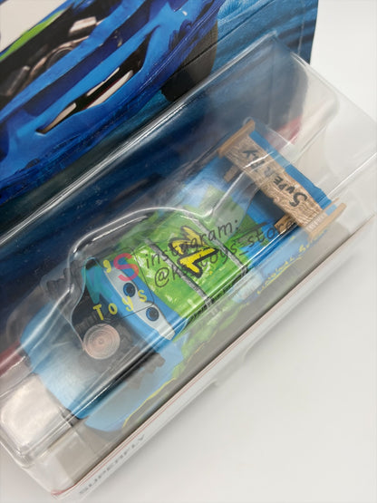DISNEY PIXAR CARS 1:55 BY MATTEL - "SUPERFLY" - THAILAND RELEASED CARS 3, THUNDER HOLLOWS SERIES - BNIP