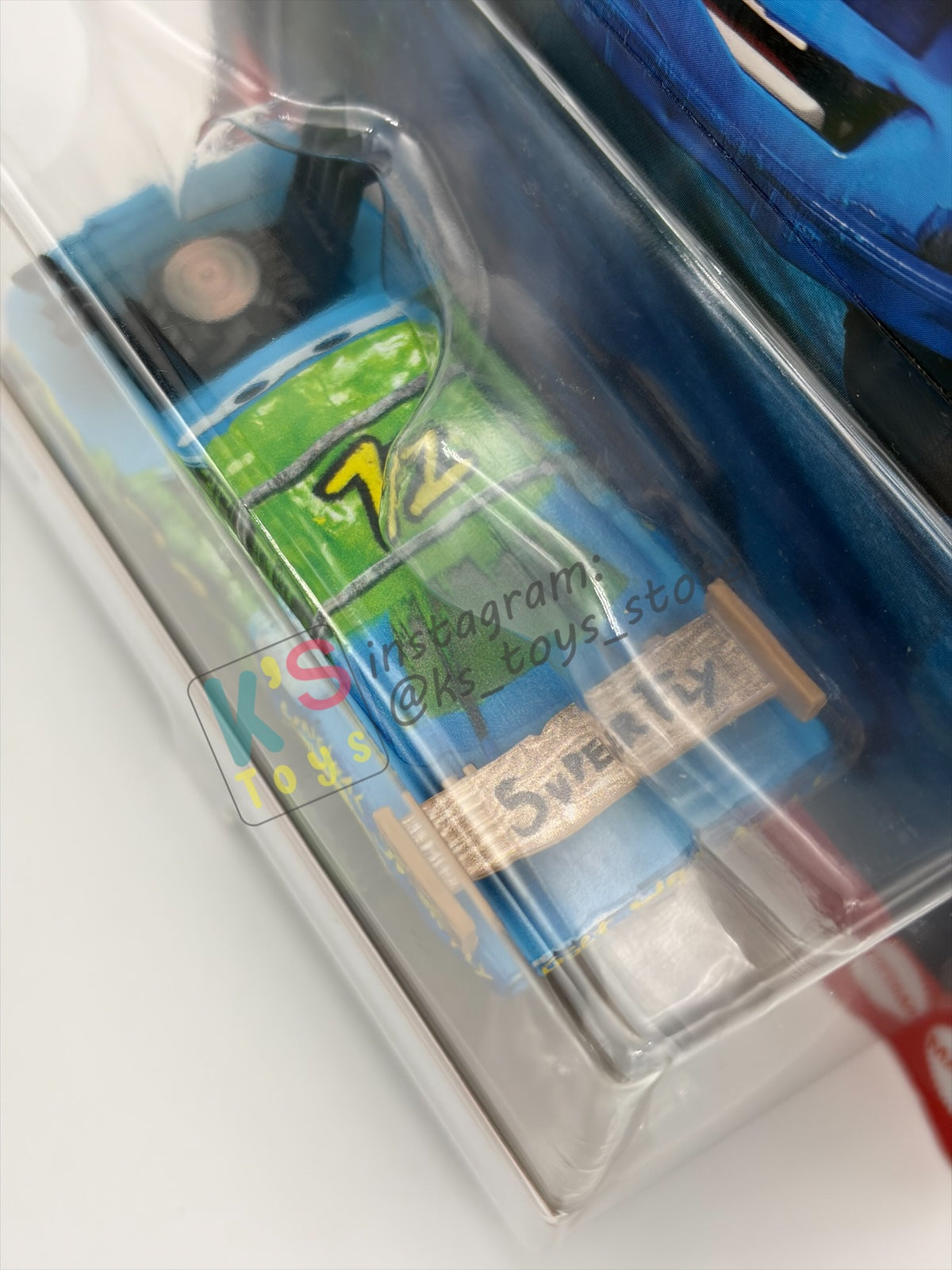 DISNEY PIXAR CARS 1:55 BY MATTEL - "SUPERFLY" - THAILAND RELEASED CARS 3, THUNDER HOLLOWS SERIES - BNIP