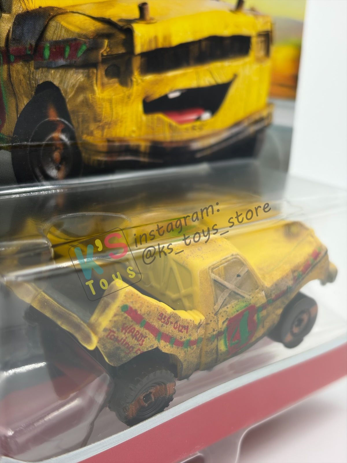 DISNEY PIXAR CARS 1:55 BY MATTEL - "TACO" - CARS 3, THUNDER HOLLOWS SERIES - BNIP