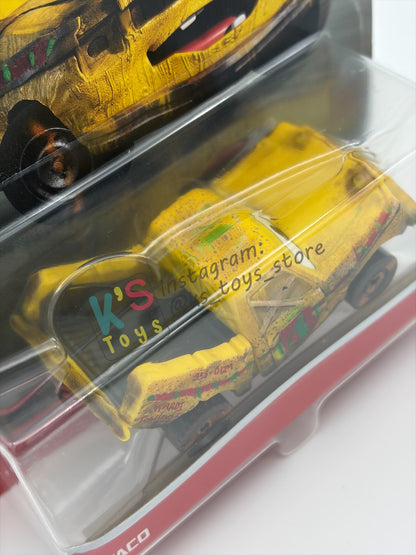 DISNEY PIXAR CARS 1:55 BY MATTEL - "TACO" - CARS 3, THUNDER HOLLOWS SERIES - BNIP