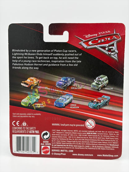 DISNEY PIXAR CARS 1:55 BY MATTEL - "APB BONUS MINI STICKER" - CARS 3, THUNDER HOLLOWS SERIES - BNIP