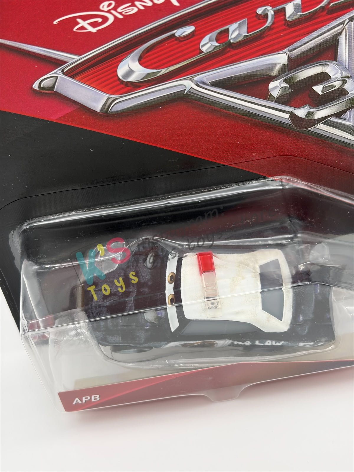 DISNEY PIXAR CARS 1:55 BY MATTEL - "APB" - CARS 3, THUNDER HOLLOWS SERIES - BNIP