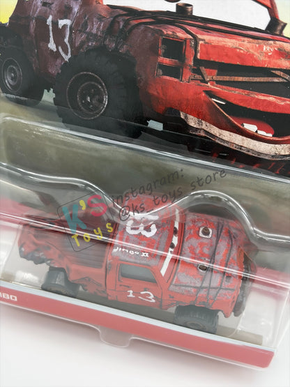DISNEY PIXAR CARS 1:55 BY MATTEL - "JIMBO" - THAILAND RELEASED CARS 3, THUNDER HOLLOWS SERIES - BNIP