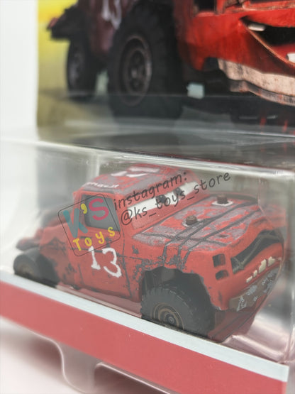 DISNEY PIXAR CARS 1:55 BY MATTEL - "JIMBO" - THAILAND RELEASED CARS 3, THUNDER HOLLOWS SERIES - BNIP