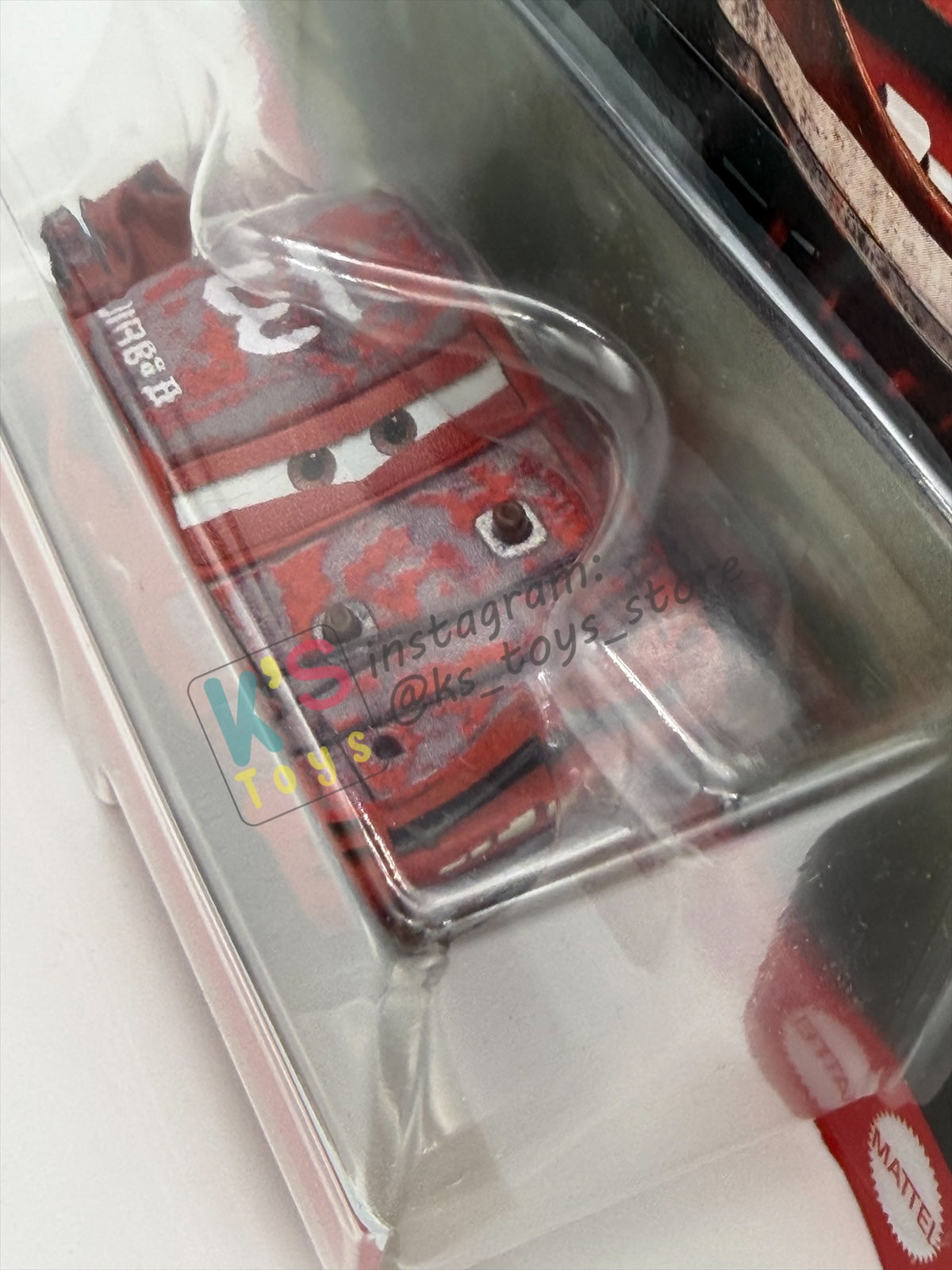 DISNEY PIXAR CARS 1:55 BY MATTEL - "JIMBO" - THAILAND RELEASED CARS 3, THUNDER HOLLOWS SERIES - BNIP