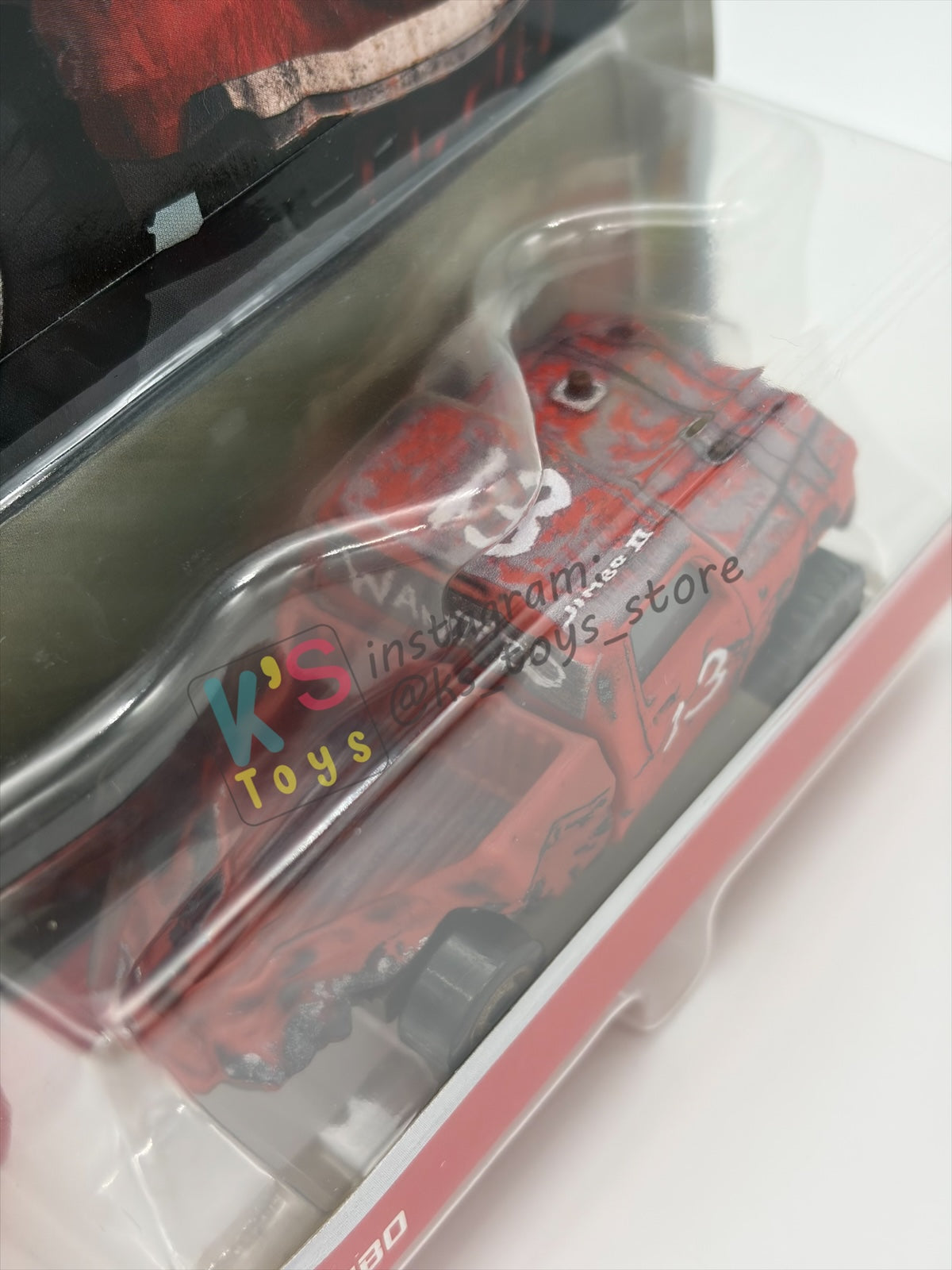 DISNEY PIXAR CARS 1:55 BY MATTEL - "JIMBO" - THAILAND RELEASED CARS 3, THUNDER HOLLOWS SERIES - BNIP