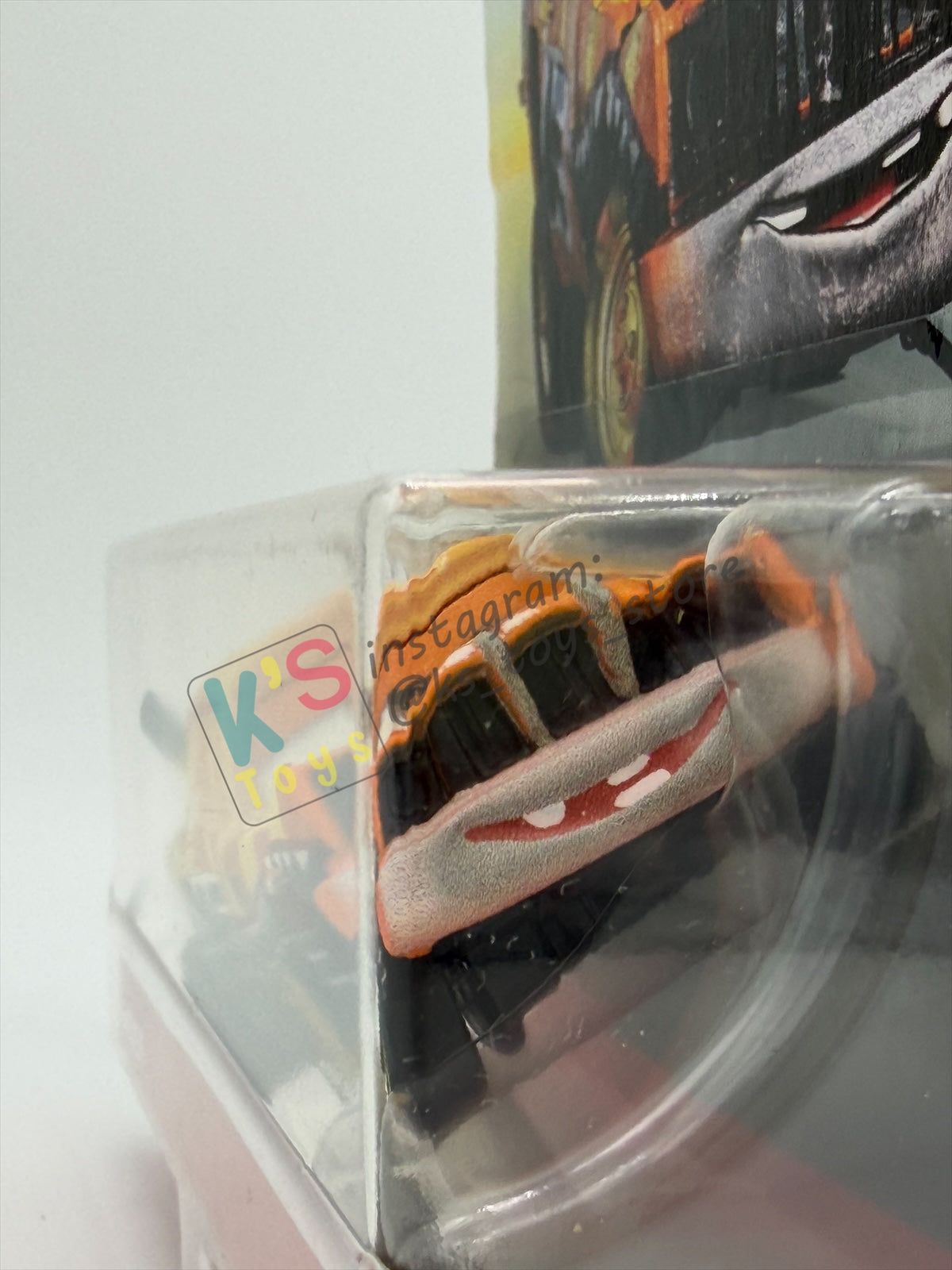 DISNEY PIXAR CARS 1:55 BY MATTEL - "PUSHOVER" - THAILAND RELEASED CARS 3, THUNDER HOLLOWS SERIES - BNIP