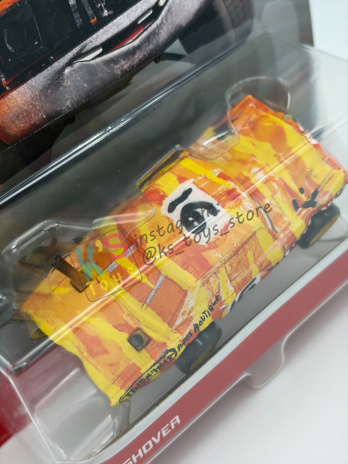 DISNEY PIXAR CARS 1:55 BY MATTEL - "PUSHOVER" - THAILAND RELEASED CARS 3, THUNDER HOLLOWS SERIES - BNIP