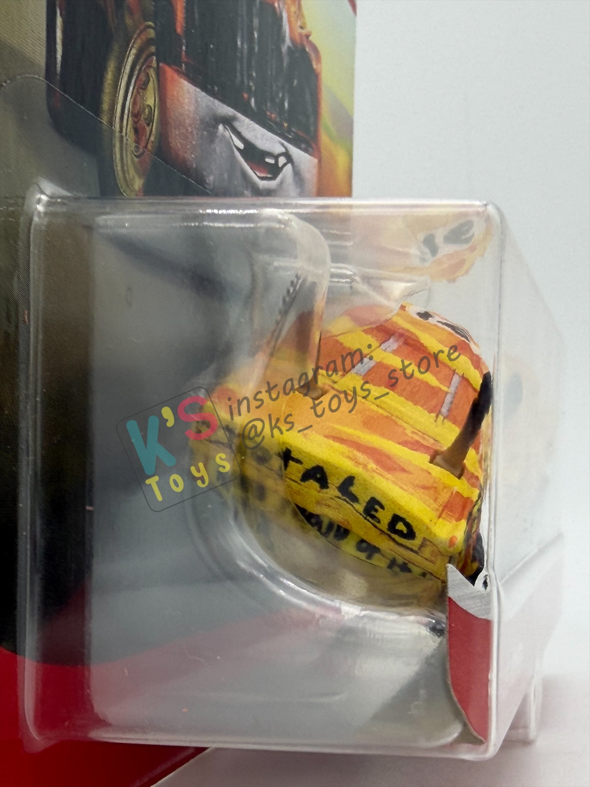 DISNEY PIXAR CARS 1:55 BY MATTEL - "PUSHOVER" - THAILAND RELEASED CARS 3, THUNDER HOLLOWS SERIES - BNIP